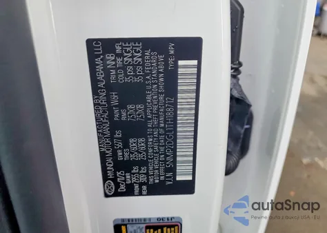 2026 Hyundai Santa Fe Sel from USA, damaged, VIN 5NMP2DGL1TH188712